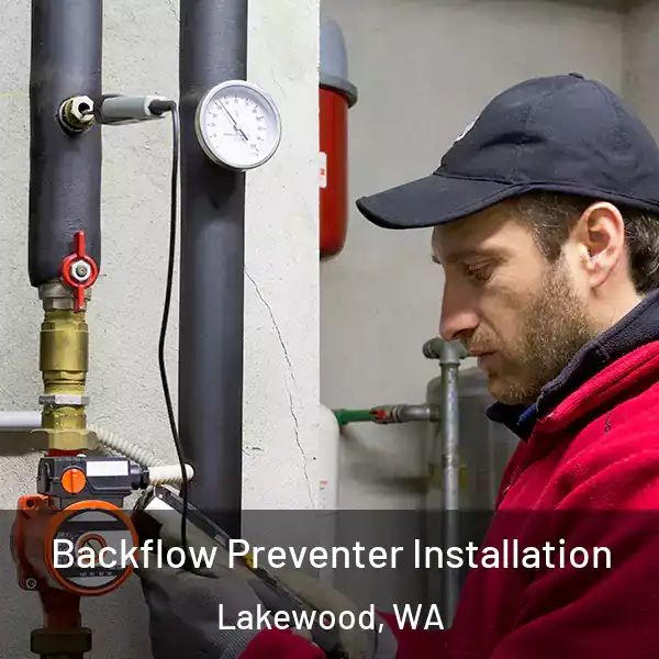  Backflow Preventer Installation Lakewood, WA