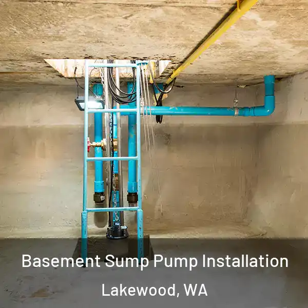  Basement Sump Pump Installation Lakewood, WA