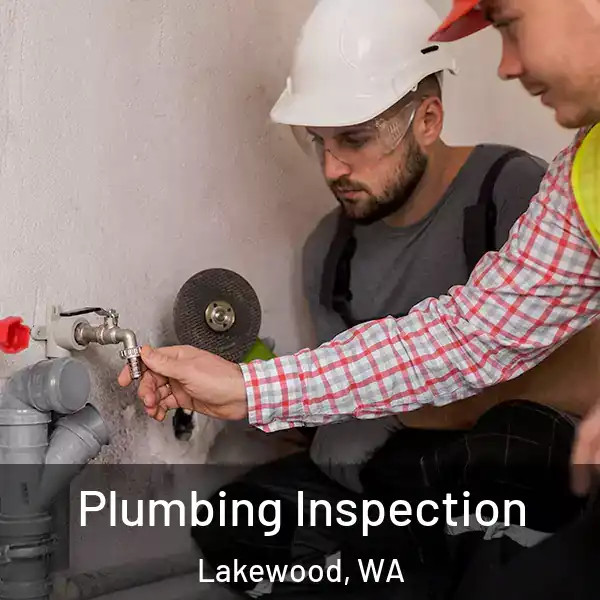  Plumbing Inspection Lakewood, WA