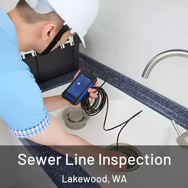  Sewer Line Inspection Lakewood, WA