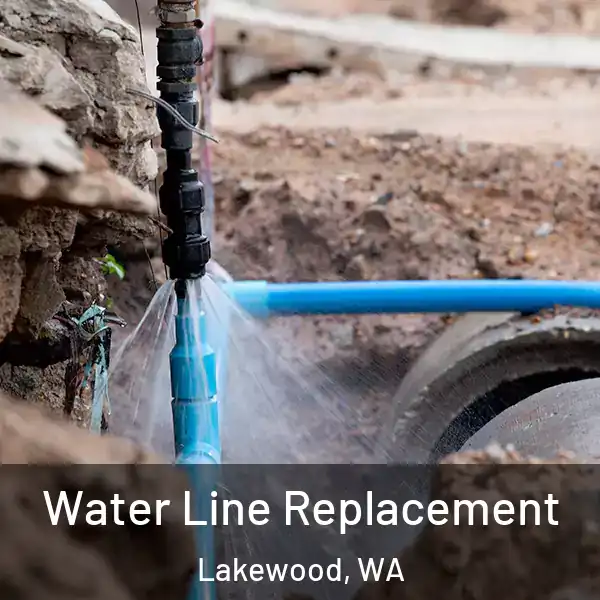  Water Line Replacement Lakewood, WA