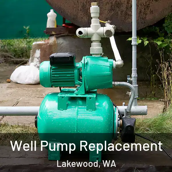  Well Pump Replacement Lakewood, WA